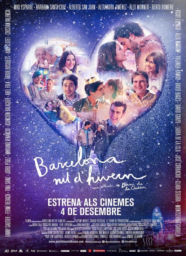 Cartell de Barcelona, ​​nit d'hivern