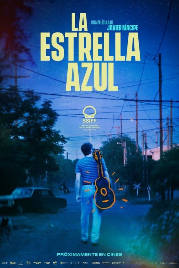 Cartell de La estrella azul