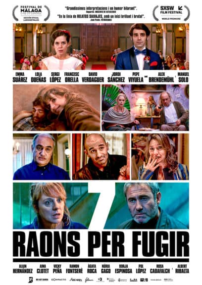 Cartell de 7 raons per fugir