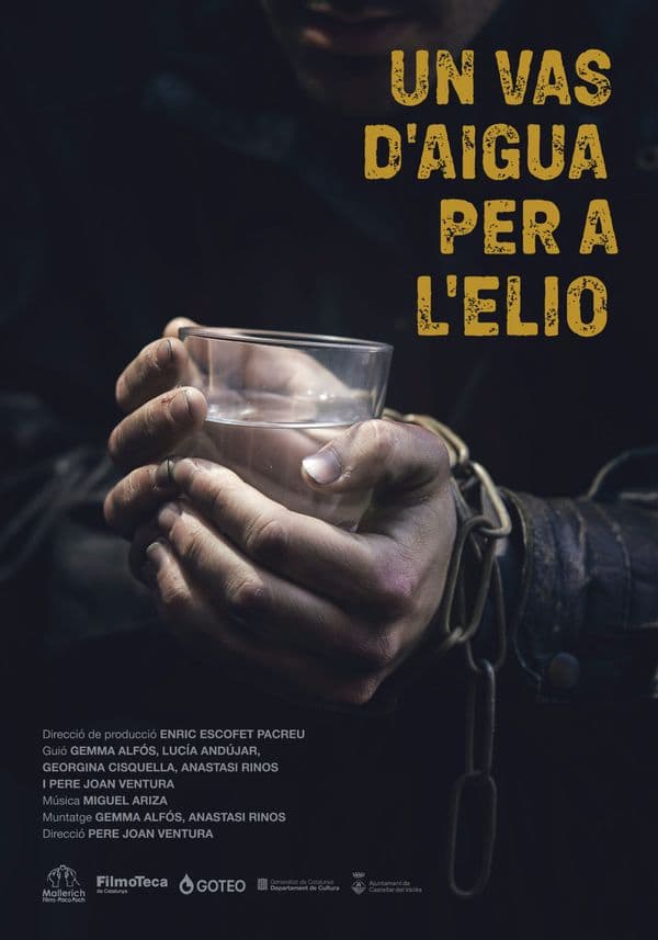 Cartell de Un vas d'aigua per a l'Elio