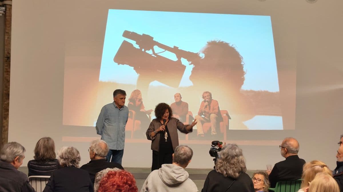 El cineasta Pere Joan Ventura és homenatjat en un acte a Madrid organitzat per El Gran Wyoming i Georgina Cisquella