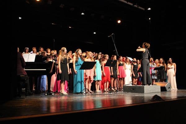 Cartell de Som d’Oscar. Concert de bandes sonores per a cor i piano