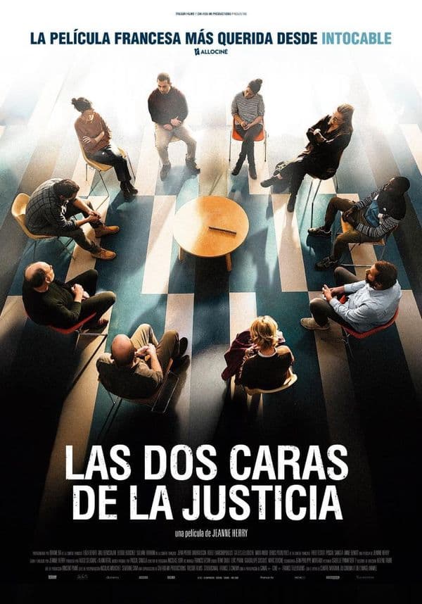 Cartell de Las dos caras de la justicia
