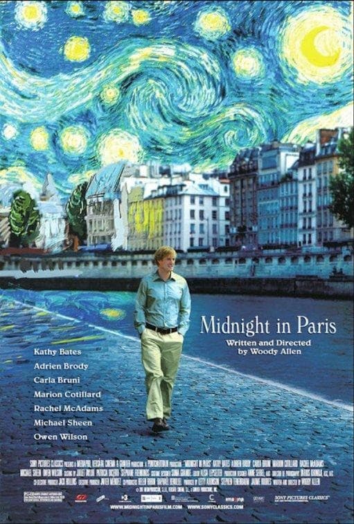 Cartell de Midnight in Paris