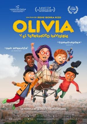Cartell de L'Olívia i el terretrèmol invisible.