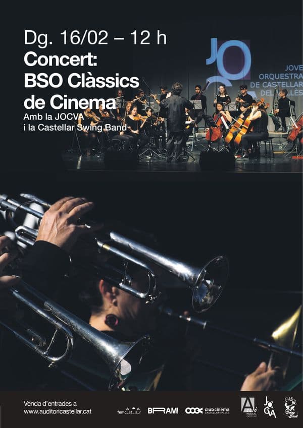 Cartell de Concert: BSO Clàssics del cinema