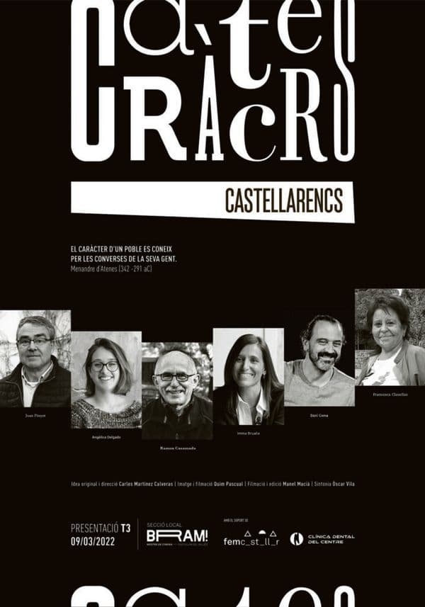 Cartell de Presentació la Canalla Vallesana i Caràcters Castellarencs