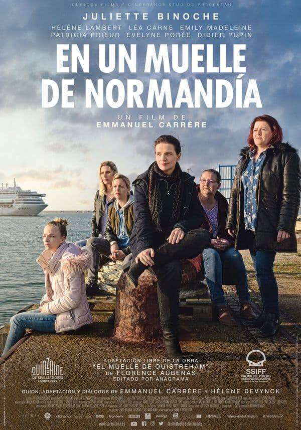 Cartell de En un muelle de Normandía