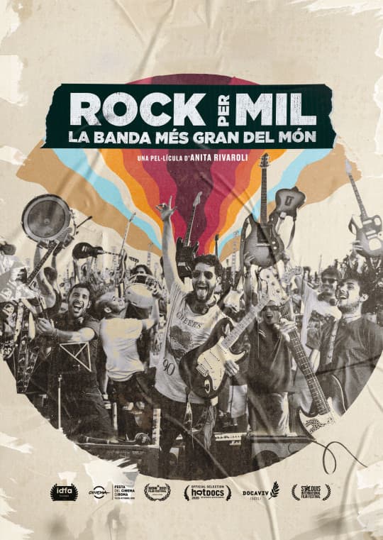 Cartell de Rock per mil