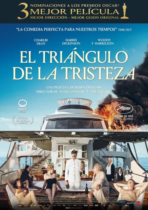 Cartell de El triángulo de la tristeza