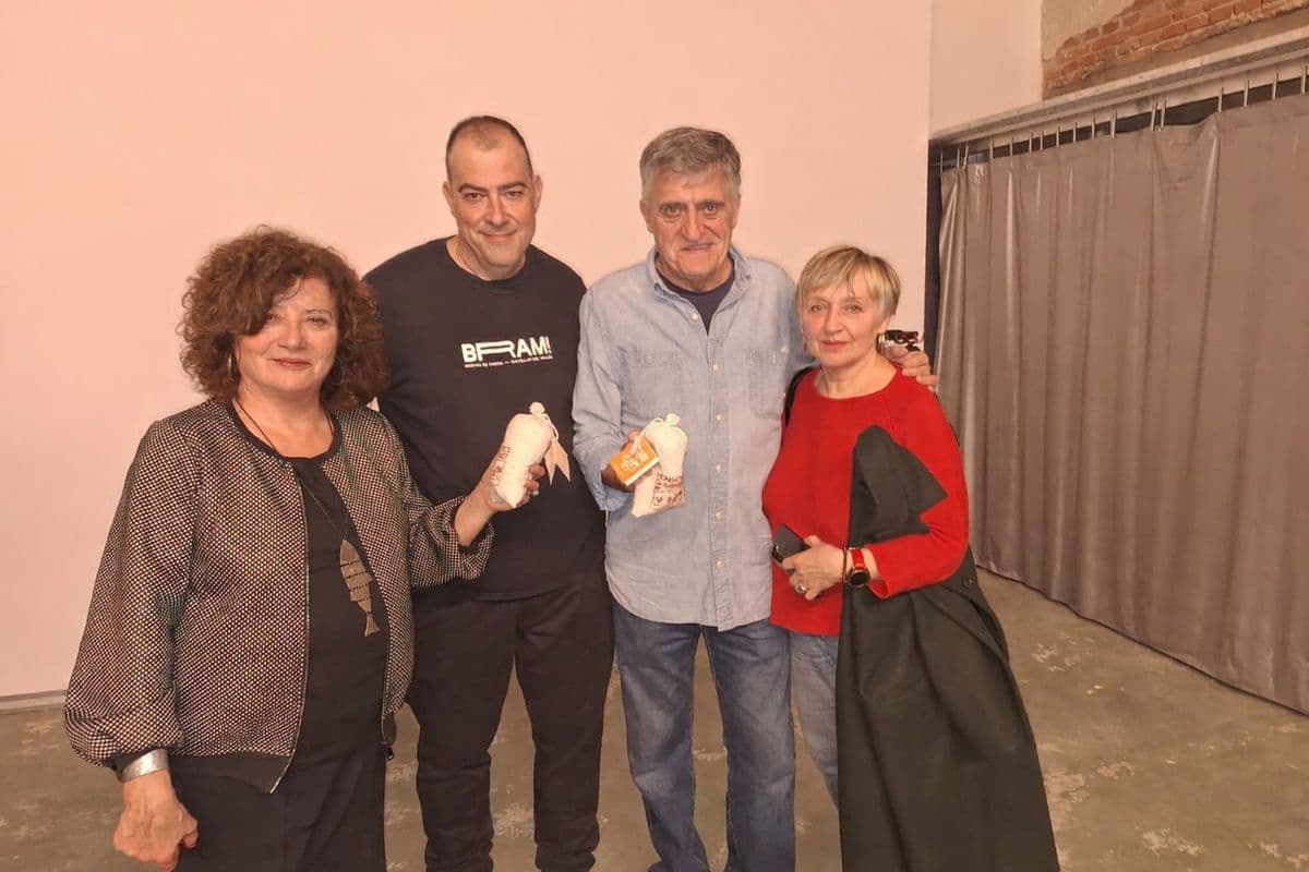 El cineasta Pere Joan Ventura és homenatjat en un acte a Madrid organitzat per El Gran Wyoming i Georgina Cisquella