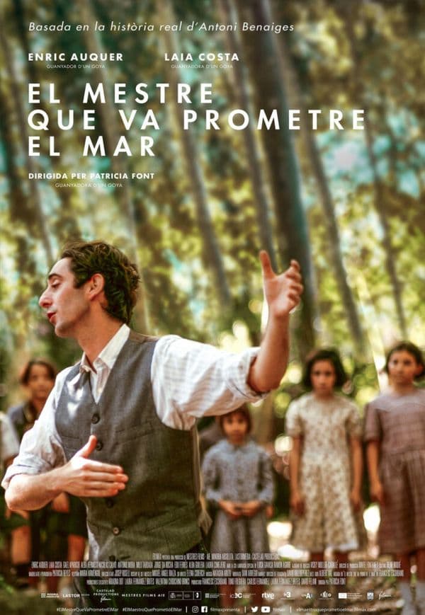 Cartell de El mestre que va prometre el mar